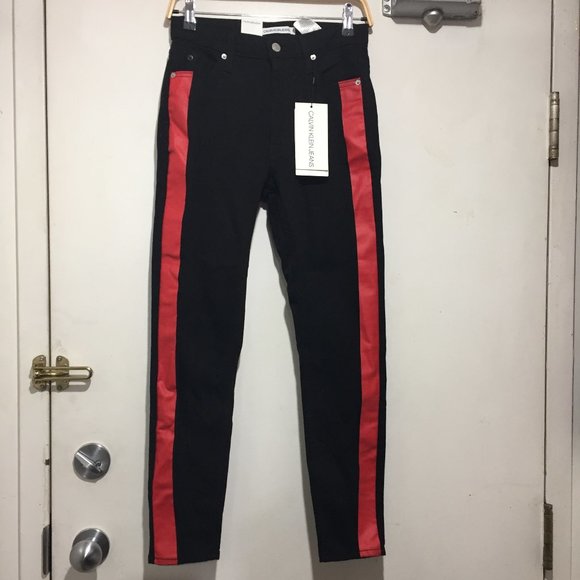 CALVIN KLEIN HIGH RISE JEANS SIZE 27 - Picture 2 of 9